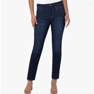Liverpool Gia Glider Pull-On Slim Jeans in Verdi Verdi 10/30